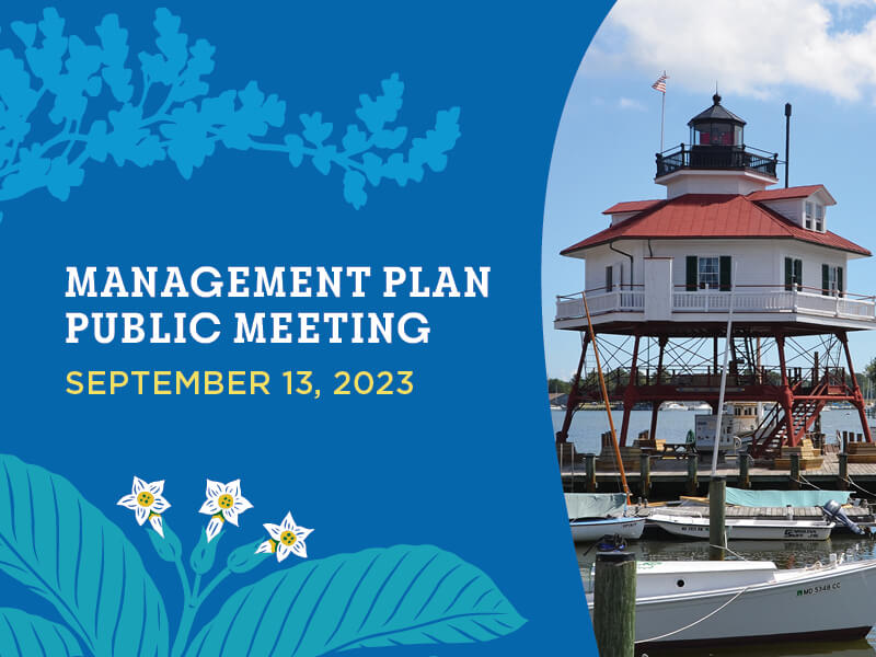 Read more about the article Southern Maryland National Heritage Area Hosts Public Meeting September 13, 2023